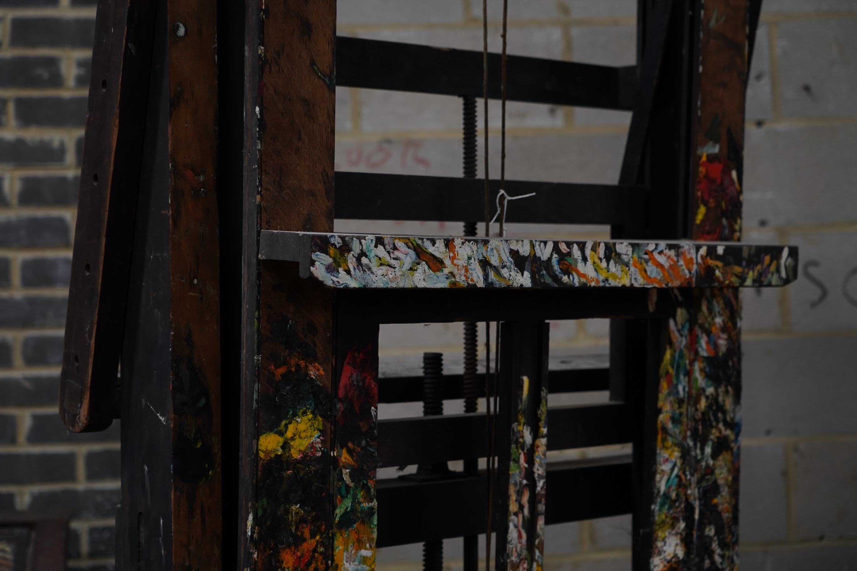 John Bratby (1928-1992): The artist's easel